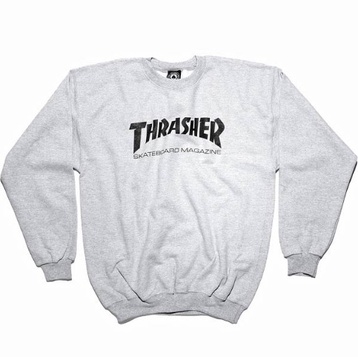 Thrasher Magazine "Skate Mag" Crew Sweater (grey)