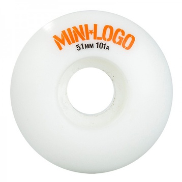 Mini Logo C-cut 51mm wheels (white)