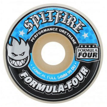 Spitfire Conical Full Wheels Formula-Four 54mm (99A)