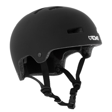 TSG Evolution Youth Solid Helm (satin black)