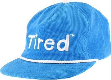 Tired Simple Logo Snapback (royal blue)