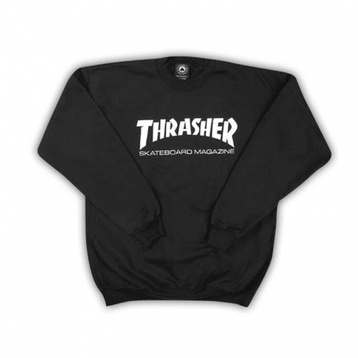 Thrasher Magazine "Skate Mag" Crew Sweater (black)