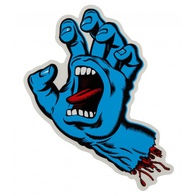Santa Cruz Classic Screaming Hand Sticker 6"