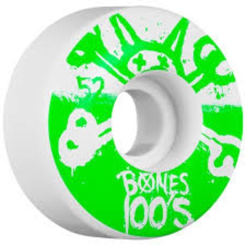 Bones 100s 10 Wheel Natural 100A 52mm